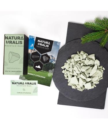 Argile Verte de l'Oural | 200g Argile Verte Naturelle Vert Pastel Verdoyant - Croquant Etonnant Texture Terreuse Velout e et Ferme Satisfaisante Sensation ASMR - Buy Online on GoSupps.com
