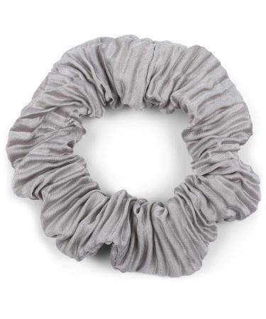 Stylbreaker Women s Retro Bow Hair Tie - Elastic Scrunchie Light Gray Braid Hair Band (04027014) - International Shipping Available - Buy Online on GoSupps.com