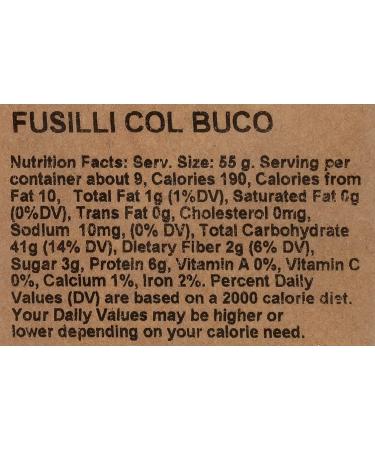 Rustichella d'Abruzzo Fusilli col Buco 17.6 oz - Authentic Italian Pasta - Buy Online on GoSupps.com