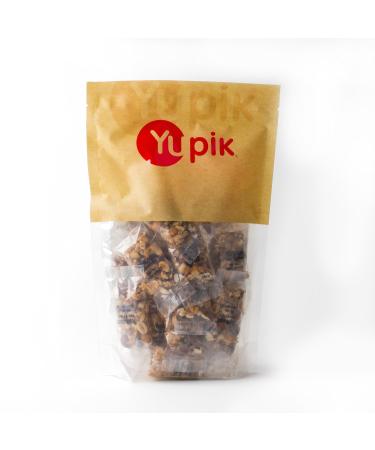 Yupik Almond Caramel Mini Bars 454 g Individually Wrapped Healthy Snack Nut Bars Crunch Bars Gluten-Free with Almonds Peanuts Honey Peanut Butter Snack On the Go