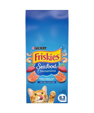 Purina Friskies Seafood Sensations Adult Dry Cat Food