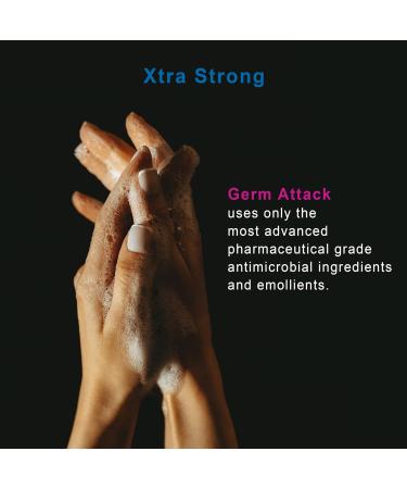 X3 Clean Germ Attack Foaming Hand Sanitizer Alcohol Free and Fragrance Free Moisturizing 250 ml Countertop Size (Pack of 3) - Buy Online on GoSupps.com