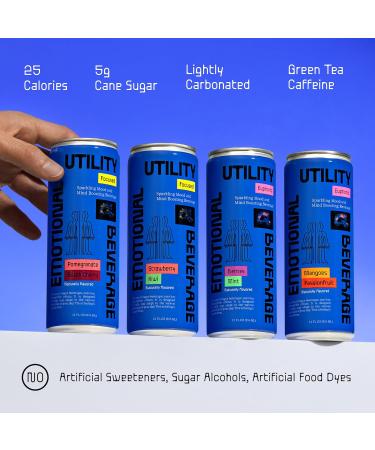 Buy Euphoric Sweet Lemon Sparkling Beverage - Nootropics & Adaptogens | 12oz Cans (12 Pack) - Elevate Your Mood Now - Buy Online on GoSupps.com