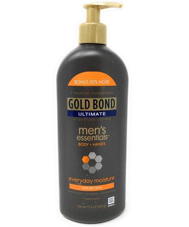 Gold Bond Men's Everyday Essentials Lotion 17.4 Ounce 1.08 Pound (Pack of 1) - Buy Online on GoSupps.com