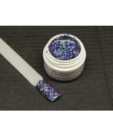 5ml UV Exclusiv Big Glitter Gel Extreme Spaceman - High-Quality Nail Art & Craft Supplies for Worldwide Shipping - Buy Online on GoSupps.com