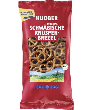 Huober Organic Mini-Pretzels 175 g - Pack of 10