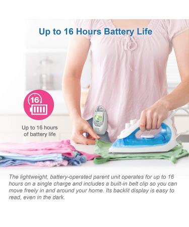 VTech DM221-2 Audio Baby Monitor with 1,000 ft Range, Sound-Alert, Intercom, Night Light, 2 Parent Units - White - Buy Online on GoSupps.com