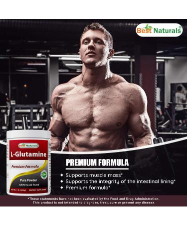 Best Naturals L-Glutamine Pure Powder 1 LB (1 LB (Pack of 3)) 1 Pound (Pack of 1) - Buy Online on GoSupps.com