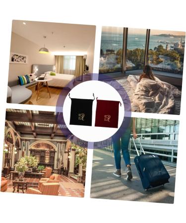 Angoily 6 Pcs Storage Bag Duffel Bags for Traveling Travel Accessories Toiletries Guest Room Supplies Candy 36.5X26.5X1CMx3pcs Assorted Colorx3pcs - Buy Online on GoSupps.com