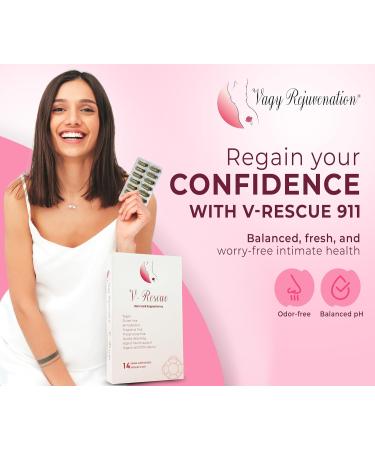 V-Rescue 500 mg Boric Acid Suppositories - 14 Feminine Health Vaginal Suppositories | International Shipping Available - Buy Online on GoSupps.com