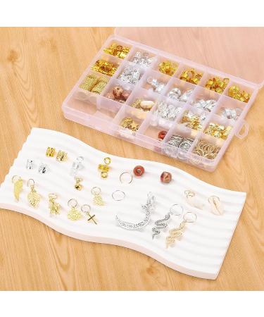 241PCS Hair Jewelry Set for Women - Gold & Silver Braids Rings, Cuffs, & Clips - Dreadlock Accessories & Decorations - Buy Online on GoSupps.com