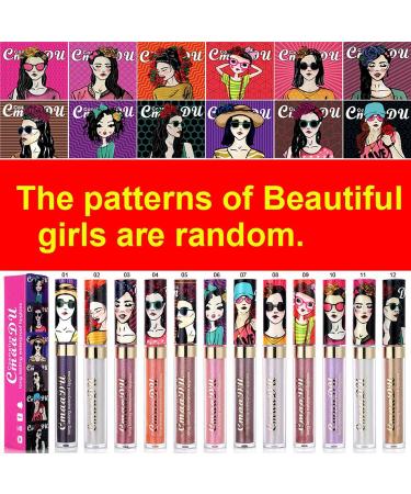 Matte Metallic Lip Gloss - Long Lasting Waterproof Shimmer Liquid Lipstick (0.03 Fl Oz) - Women's Makeup - Buy Online on GoSupps.com