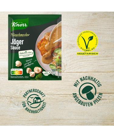 Buy Knorr Gourmet Hunter Sauce - Delicious Brown Sauce (23x250ml) | No Flavor Enhancers or Colorings - International Shipping Available - Buy Online on GoSupps.com