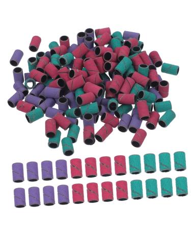 Healeved 3 Boxes Nail Polishing Circle Nail Sanding Bands Gel Polish Remover Nail Sand Rings Nail Drill Tips Manicure Supplies Nail Supplies Sanding Supplies Major Grinding Ring Sandpaper