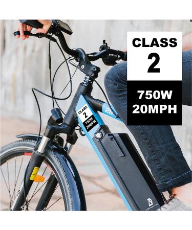 Electric Bicycle Frame Class Number Stickers Set - Class 2 750W 20MPH Weatherproof Vinyl Decals - e-Bike Identification Markings - Buy Online on GoSupps.com