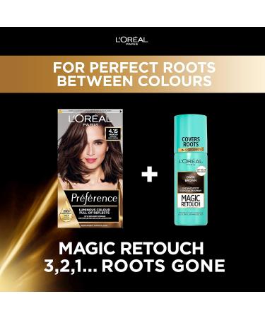 L'Oreal Paris Preference 4.15 Caracas Long-Lasting Permanent Hair Colour - Buy Online on GoSupps.com