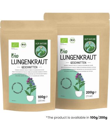  Alpi Nature Alpi Nature Pulmonary Organic Herbal Tea 100 g organic Pulmonary Officinal Dried and Cut Loose Tea - Buy Online on GoSupps.com