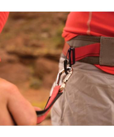 KURGO Plassen - Adjustable Dog Harness with Water Bottle & Bag - Red/Gray 1 Pack - Perfect for Free Heights! - Buy Online on GoSupps.com