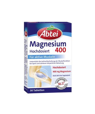 Abtei Magnesium 400 high dose 30 tablets Alt