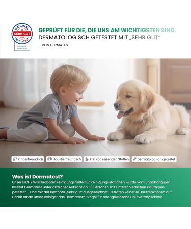  BIOHY BiOHY Liquid Soap (9 x 1 Liter) | Skin-friendly moisturizing & liquid hand soap | PHOSPHATE-FREE | Odorless hygiene | Also suitable for the face | Without perfume & dyes - Buy Online on GoSupps.com