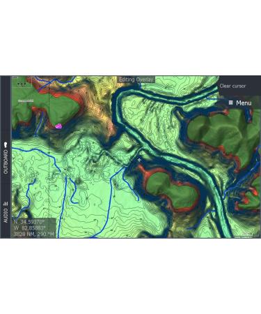 C-MAP Reveal Lake Charts with Shaded Relief & Custom Depth Shading - South East US Lakes - Buy Online on GoSupps.com