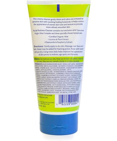 TriDerma Facial Redness Cleanser 6.2 oz - Soothes and Improves Red, Irritated Skin - Buy Online on GoSupps.com