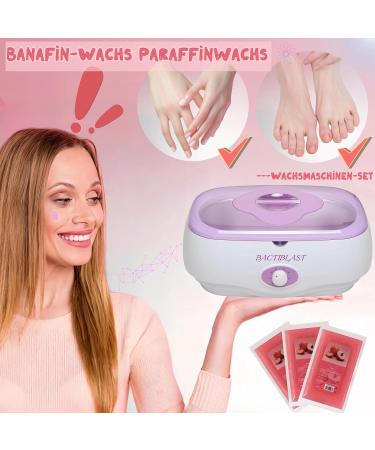 Bain de Paraffine Electrique 5L - Bain de Cire pour Mains et Pieds avec Soulagement Douleurs Musculaires/Arthrite Hydratation Intense Peau S che - Soin Spa Chez Vous & Salon de Beaut Professionnel - Buy Online on GoSupps.com
