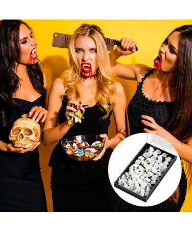 Smile Teeth Veneers - 50 Premium Temporary Crowns for Bad Tooth Coverage | Fast Styling & Healthy Materials | Includes Storage Box - Perfect for Cosmetic Dentistry - Buy Online on GoSupps.com