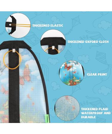 Lewabov Children's Thumb Ejection Kite 2 Pcs - Mini Beach Kite for Kids, Easy to Fly Outdoor Sports Toy - Blue Green - Buy Online on GoSupps.com