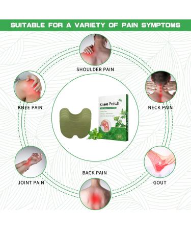 Natural Pain Relief Paving Knee Patches (24pcs) - Soothe Knee Back Neck & Shoulder Pain Naturally - Buy Online on GoSupps.com