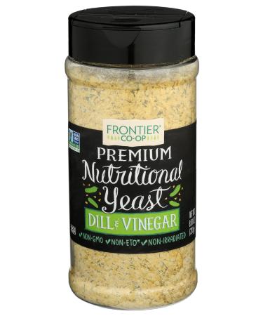 Frontier Dill & Vinegar Nutritional Yeast, 8.01 OZ - Buy Online on GoSupps.com