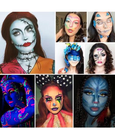 CCbeauty 36 Colors Face Body Paint Oil Palette with Green Brushes Kit | Professional, Non-Toxic, Hypoallergenic for Halloween, Cosplay, SFX | Adults & Girls - Buy Online on GoSupps.com