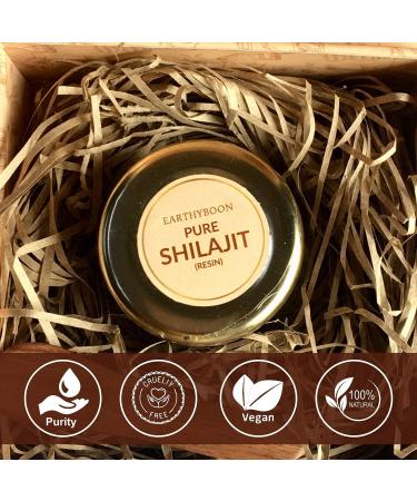 ORGANIZE Earthy Bean Pure Ayurvedic Shilajit Resin 30 Grams - Buy Online on GoSupps.com
