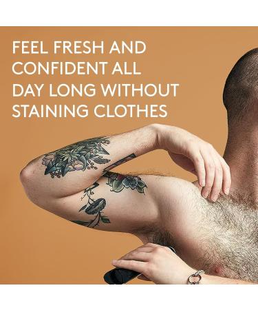 Barrel and Oak Aluminum-Free Deodorant for Men | Natural Sea Salt & Amber Spiced Sandalwood Scent 24-Hour Protection - Buy Online on GoSupps.com