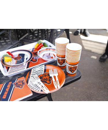 Duck House NFL Chicago Bears Disposable Paper Cups - Pack of 20 White | Officially Licensed NFL Merchandise - Buy Online on GoSupps.com