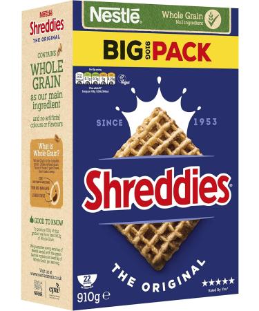 Nestl Shreddies The Original Grains 910g - Buy Online on GoSupps.com