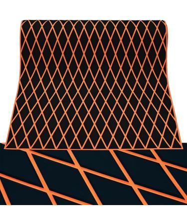 102.3" X45.2” Diamond Pattern Sea Deck Self-Adhesive Boat Flooring Eva Foam Decking Marine Non-Slip for Motorboat Fishing Boat Yach
