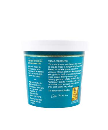 Bobs Red Mill Classic Oatmeal Cup  1.81 Ounce - 12 per case. - Buy Online on GoSupps.com