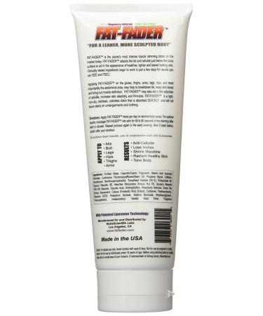 Fat-Fader Body Toning Lotion with Aminophylline & Raspberry Ketones 8 fl oz - Pack of 1 - Buy Online on GoSupps.com
