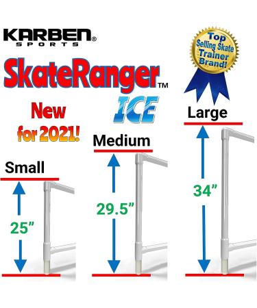 Karben Sports SkateRanger ICE Skater-Aid Pink Large - Ice Skating Trainer - Buy Online on GoSupps.com