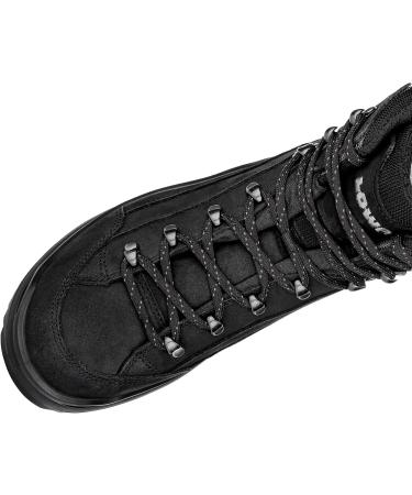 LOWA Renegade GTX MID Unisex Hiking Boots - Outdoor Gore-Tex Size 44 EU Black - International Shipping Available - Buy Online on GoSupps.com