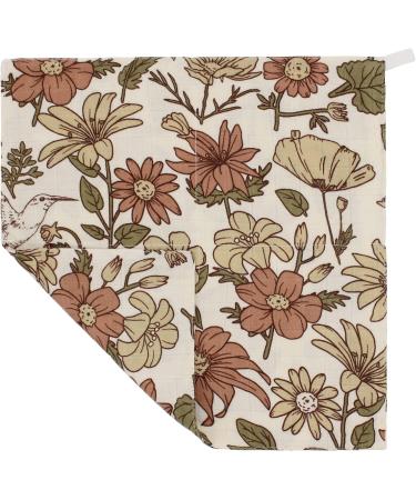 Lifetree Baby Musselin Washcloths - 6 Soft Bamboo Cotton Towels (26x26 cm) for Boys & Girls | Gentle Washcloths for Children & Plant Care - Buy Online on GoSupps.com