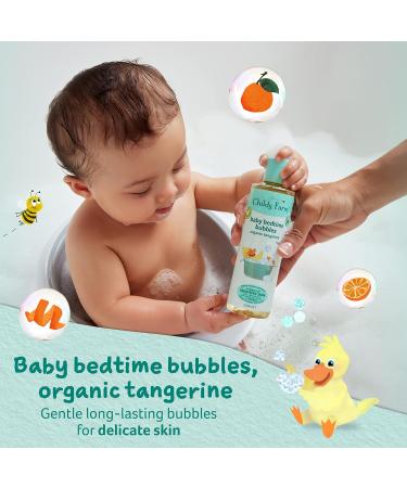 Childs Farm Baby Bedtime Bubble Bath 500ml | Organic Tangerine | Gentle Cleansing & Soothing | For Newborns with Dry, Sensitive, Eczema-prone Skin | 500 ml (Pack of 1) - Buy Online on GoSupps.com