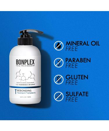 BONPLEX Rebonding Treatment | Cystamine Dimaleate Formula | Repair Damaged Hair Bonds | 2 oz | Hair Restore Treatment - Buy Online on GoSupps.com