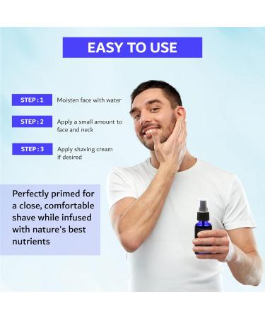 Premium Pre-Shave Oil for Sensitive Skin - Moisturizing Jojoba Noni & Tamanu - Unscented Smooth Shaving Experience - Buy Online on GoSupps.com