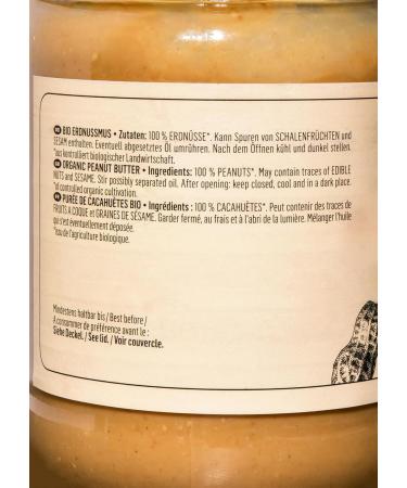 Koro Organic Peanut Butter 6 x 500g - Premium Quality Vegan Non-GMO | International Shipping - Buy Online on GoSupps.com