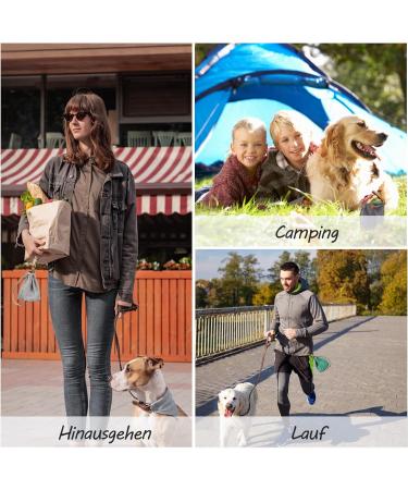 Hands-Free Dog Treat Bag - Green Food Storage with Clip Buckle | Best eCommerce for International Shipping - Buy Online on GoSupps.com