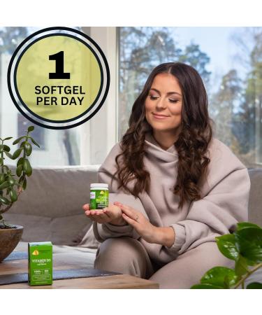 Health Pyramid Vitamin D3 4000 IU Cholecalciferol in Olive Oil Softgel - Bone & Immune Support Supplement - Buy Online on GoSupps.com
