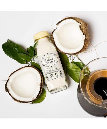Leaner Creamer Original Coffee Creamer Powder - 9.87oz | Non-Dairy Coconut Oil Creamer for Coffee & Smoothies - Buy Online on GoSupps.com