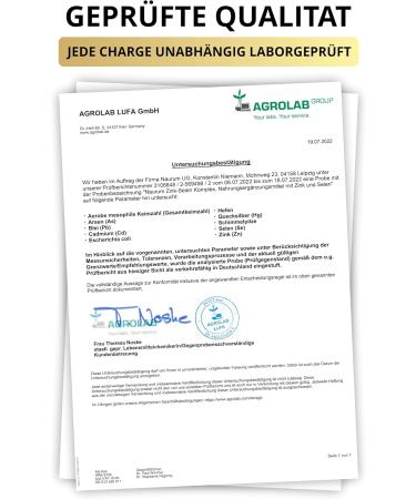 Naurum Zinc Selenium High-Dose 120 Extra Small Capsules | 200 mcg Selenium + 25 mg Zinc Glycinate | Vegan Lab-Tested Made in Germany - Buy Online on GoSupps.com